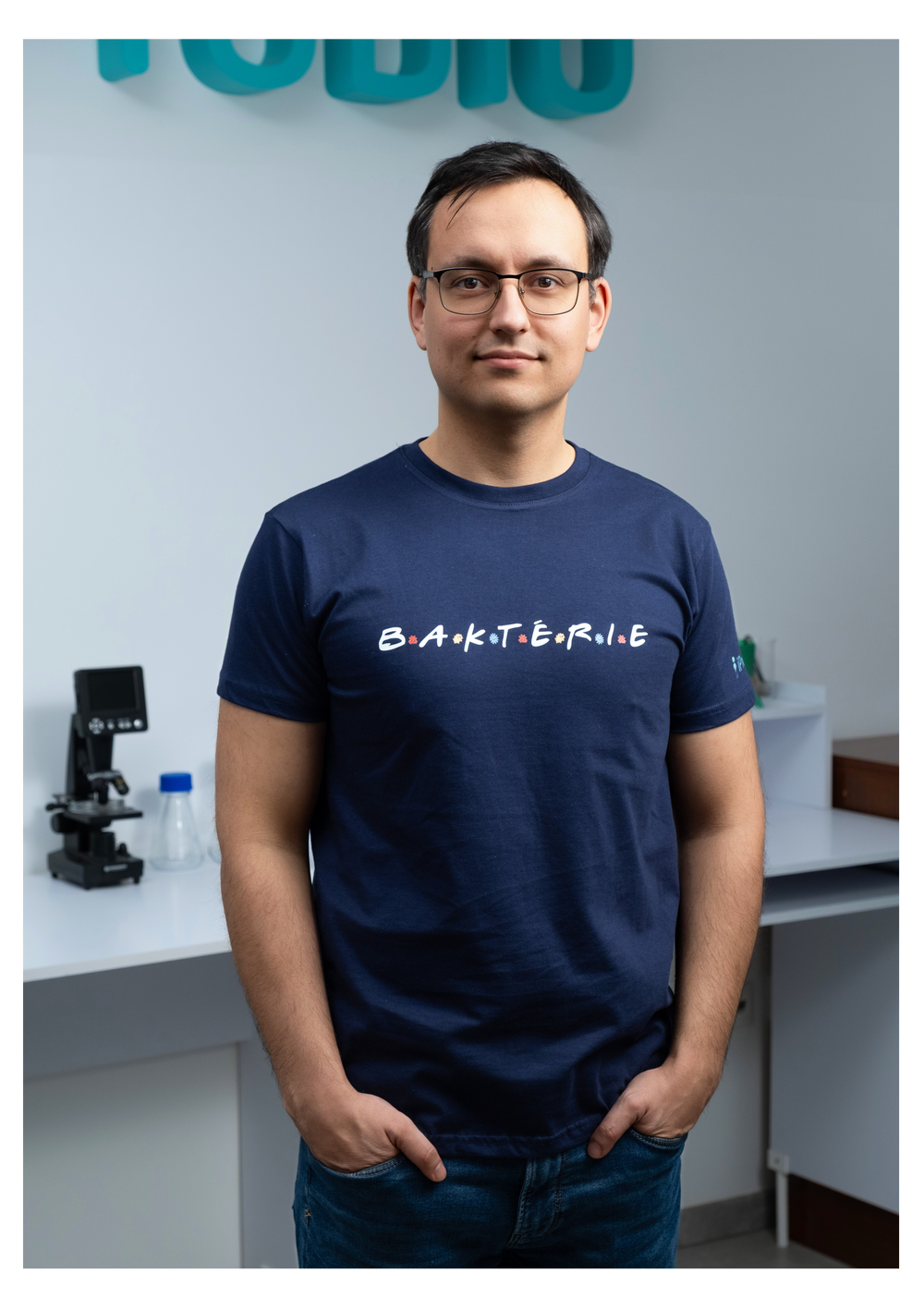 iProbio MERCH – BAKTÉRIE T-shirt (men’s)